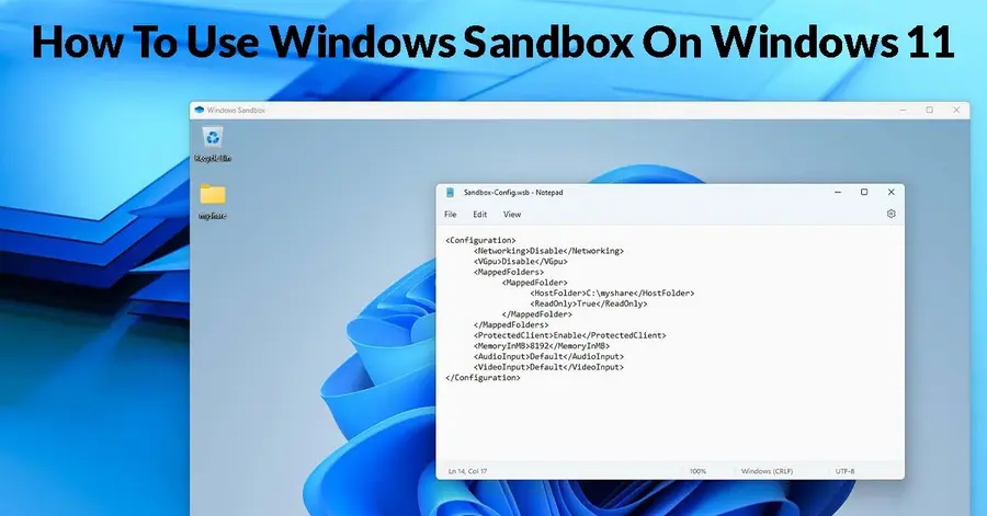 How To Use Windows Sandbox On Windows 11
